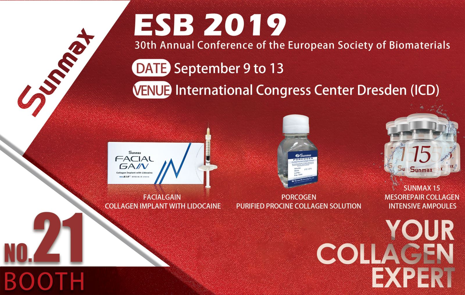 2019ESB 30th Annual Conference of the European Society of Biomaterials